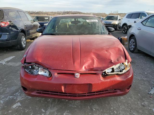 2G1WW12E259270327 | 2005 Chevrolet monte carlo ls