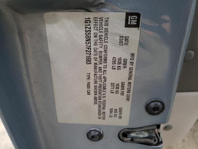 2007 Chevrolet Malibu Ls VIN: 1G1ZS58N57F271683 Lot: 79255333