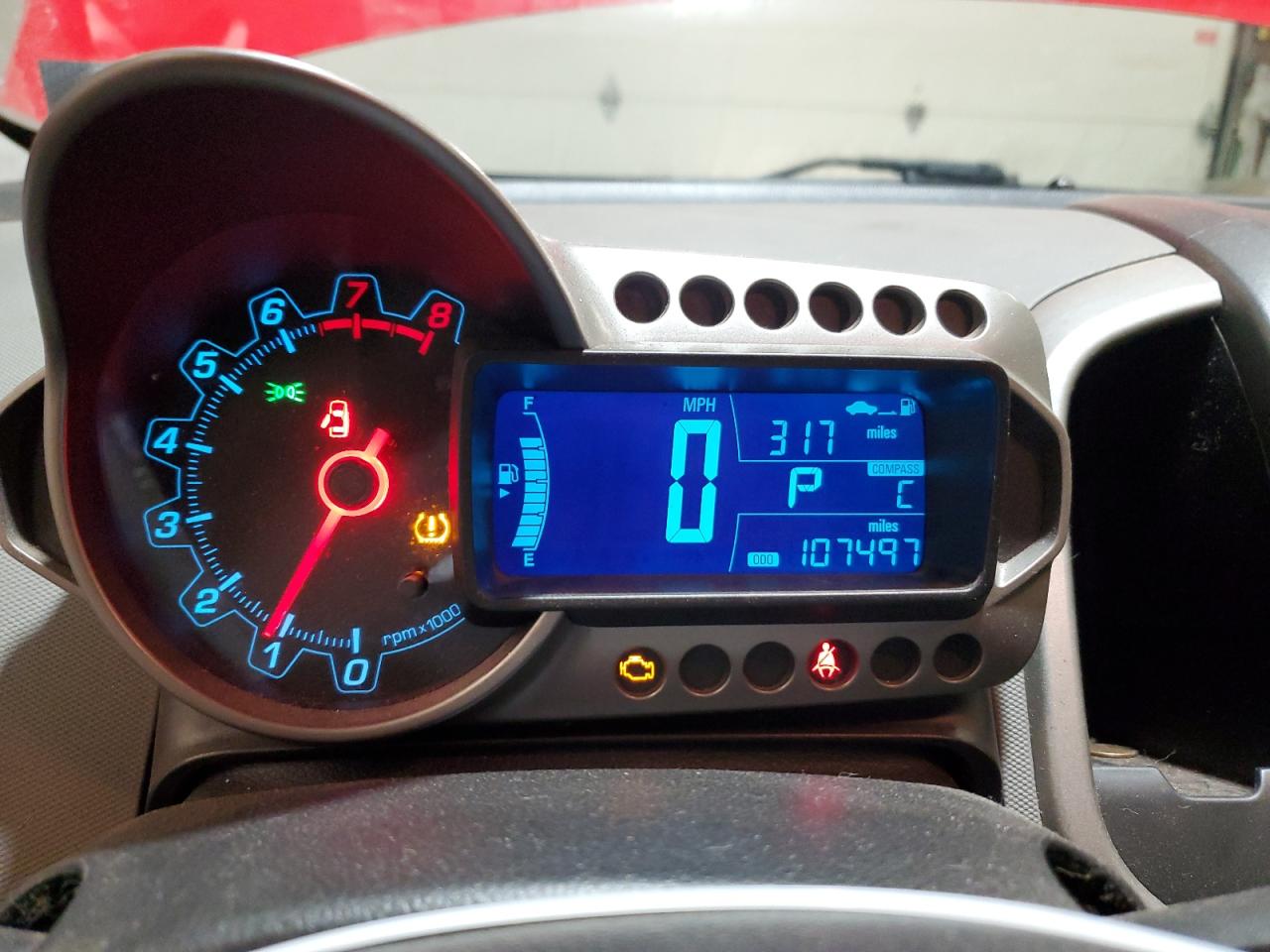 1G1JC5SH0E4224308 2014 Chevrolet Sonic Lt