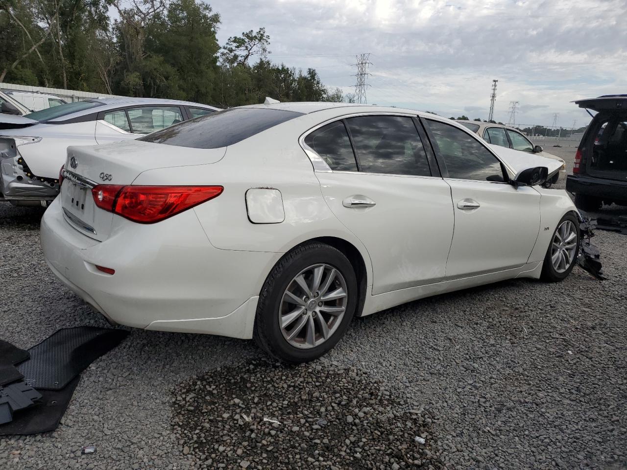 2017 INFINITI Q50 PREMIUM for Sale at Copart FL - TAMPA SOUTH