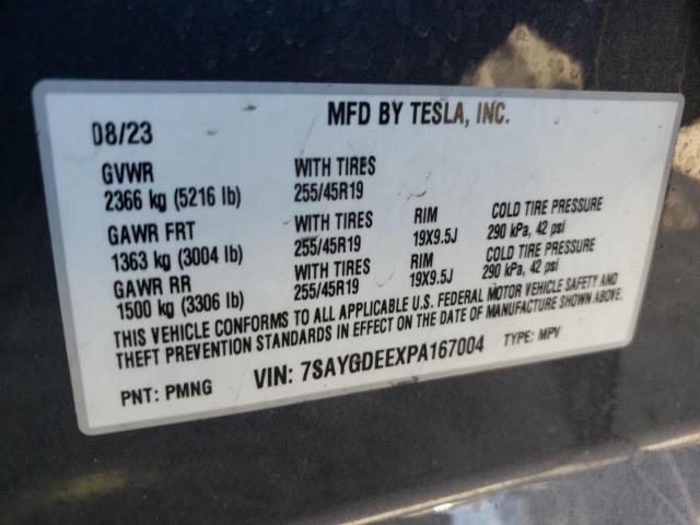 7SAYGDEEXPA167004 | 2023 TESLA MODEL Y