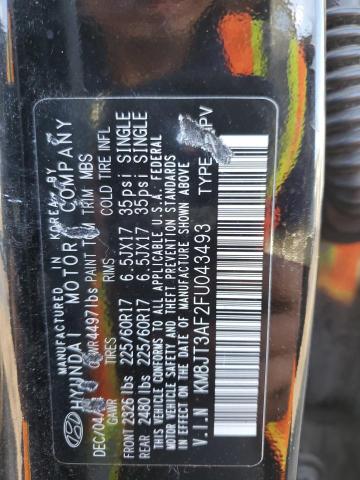 2015 HYUNDAI TUCSON GLS - KM8JT3AF2FU043493