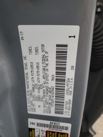 2019 TOYOTA TUNDRA CRE - 5TFDW5F14KX839463