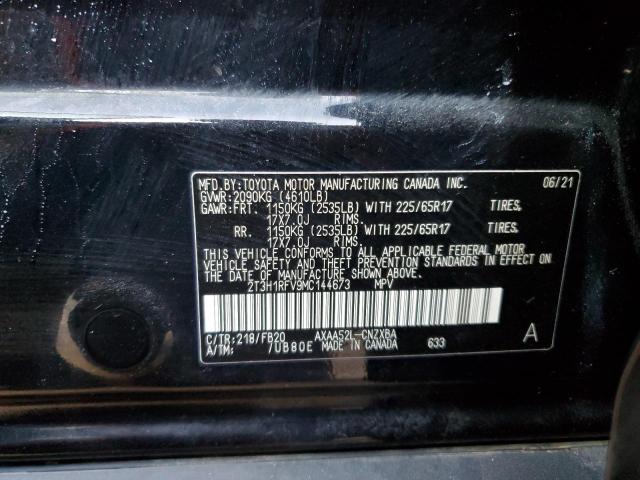 2T3H1RFV9MC144673 | 2021 TOYOTA RAV4 LE