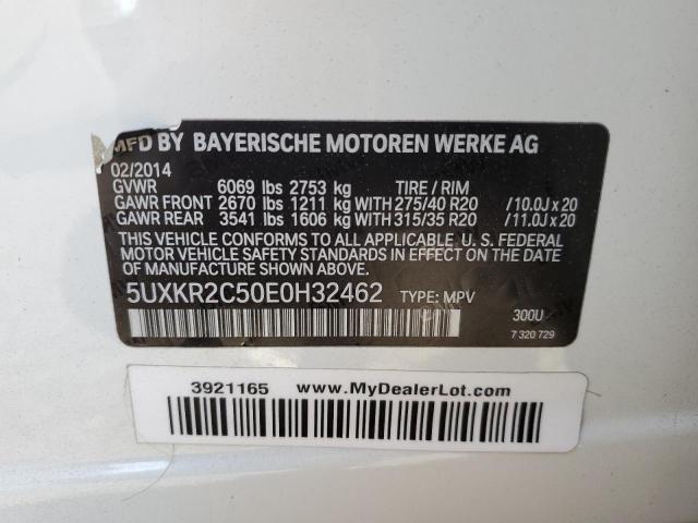 VIN 5UXKR2C50E0H32462 2014 BMW X5, Sdrive35I no.13