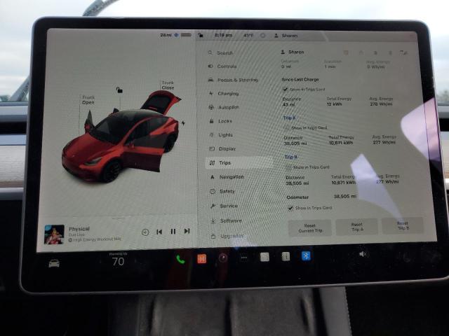 5YJYGDEE1MF180672 | 2021 TESLA MODEL Y