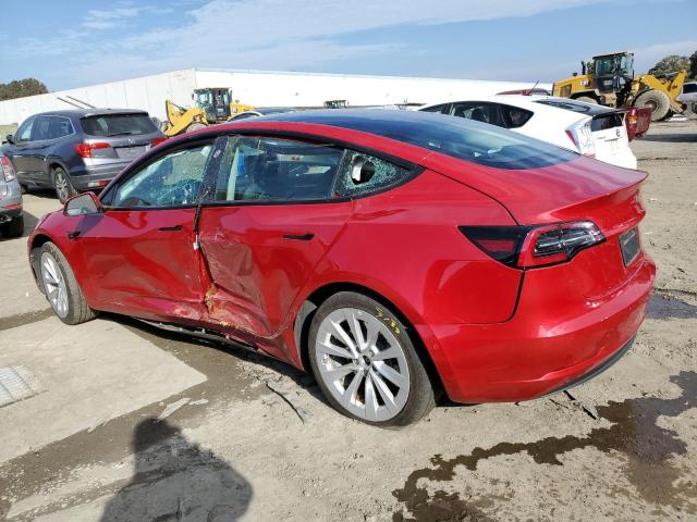 5YJ3E1EB9NF305052 | 2022 TESLA MODEL 3