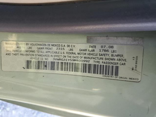 Image 12 of 2009 Volkswagen Beetle salvage vehicle - Lot #82166253 at Copart