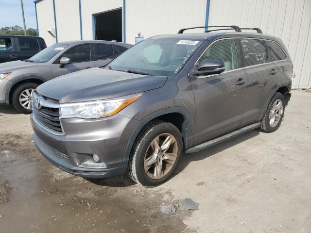 VIN 5TDYKRFH7ES034908 2014 Toyota Highlander, Limited no.1