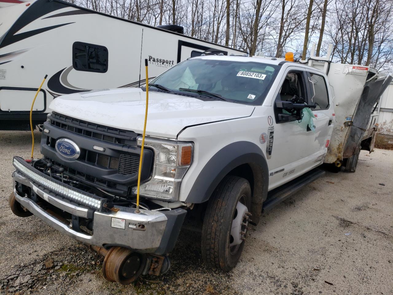 Lot #3033156176 2022 FORD F550 SUPER