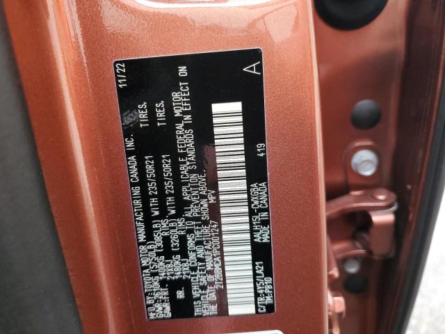 2023 LEXUS RX 350H BA 2T2BBMCA1PC001247