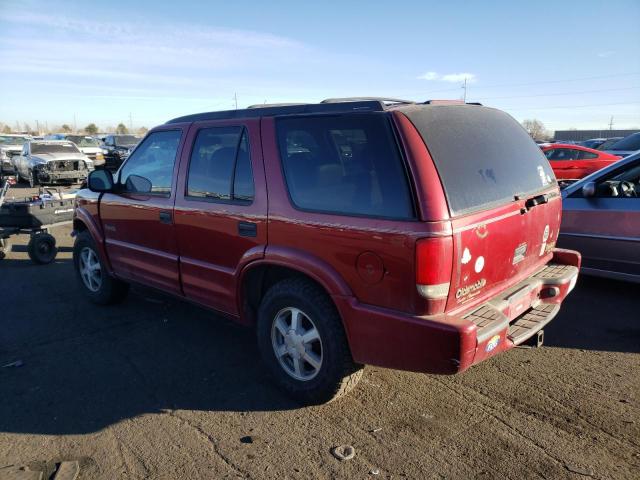 1998 Oldsmobile Bravada VIN: 1GHDT13W4W2716275 Lot: 81898453