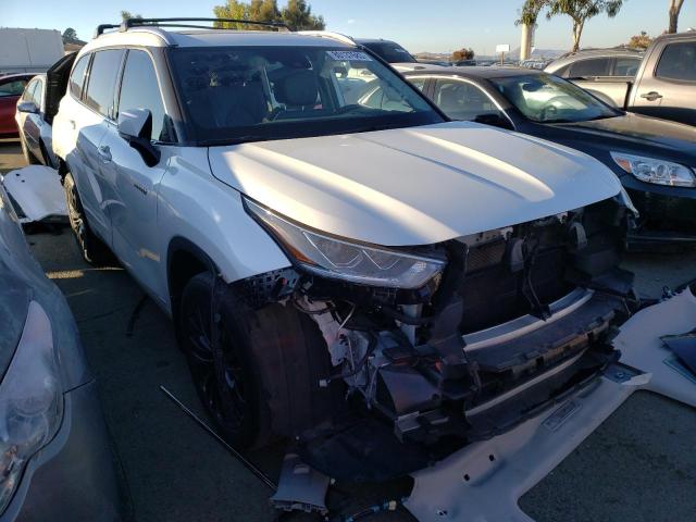 VIN 5TDEBRCH5MS030460 2021 Toyota Highlander, Hybri... no.4