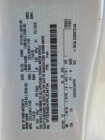 2023 FORD RANGER XL - 1FTER4EH7PLE34734