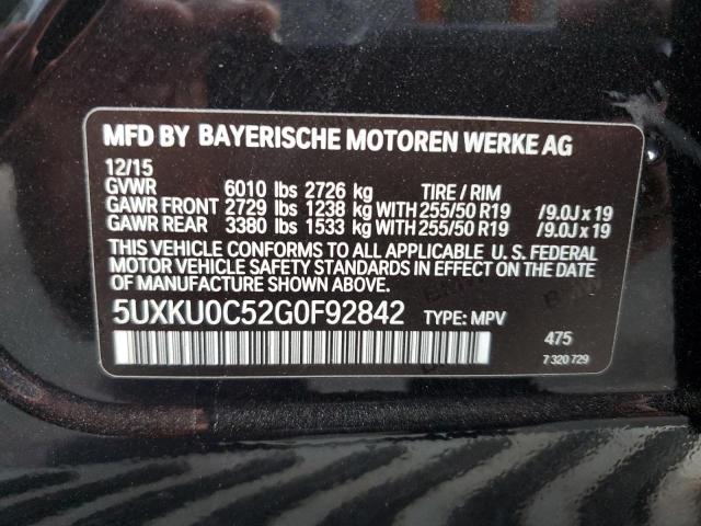 5UXKU0C52G0F92842 2016 BMW X6 - Image 12