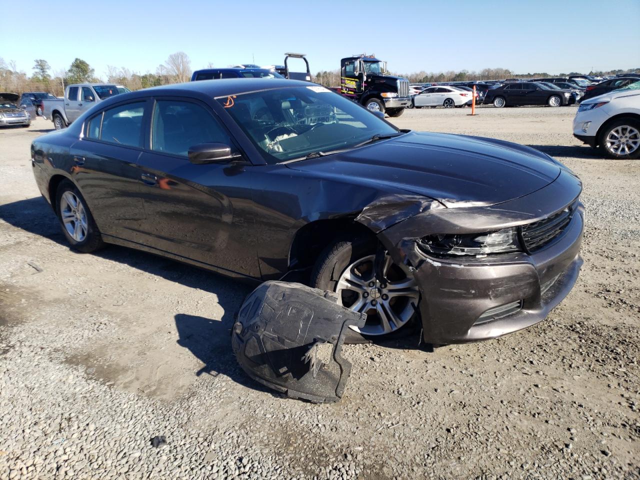 Lot #2741406735 2019 DODGE CHARGER SX