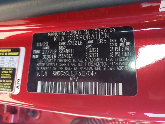 2023 KIA EV6 GT - KNDC5DLE3P5117047