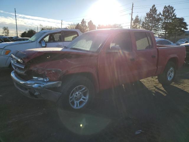 Lot #2455395703 2003 DODGE DAKOTA QUA salvage car