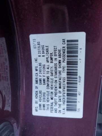 2015 HONDA ACCORD EXL - 1HGCR3F87FA037455