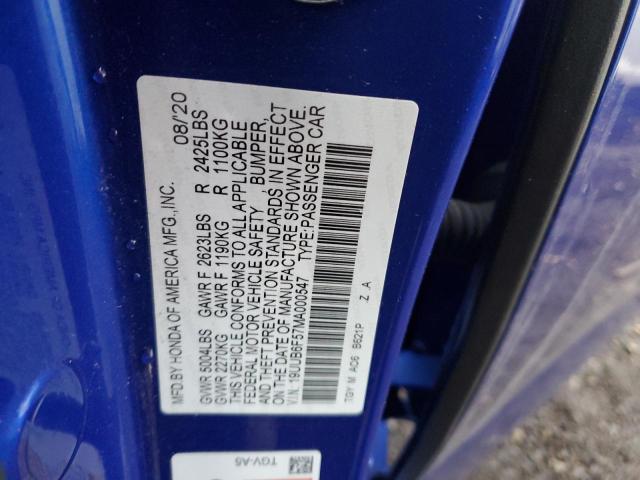 2021 ACURA TLX TECH A - 19UUB6F57MA000547