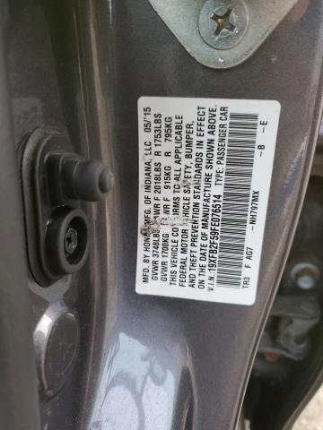 19XFB2F59FE076514 | 2014 HONDA CIVIC LX