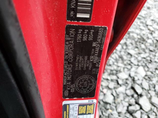 2015 KIA FORTE LX - KNAFK4A65F5436883