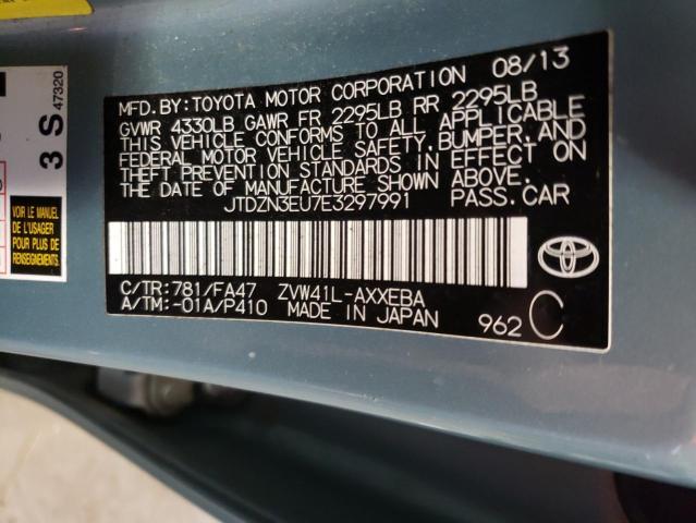 JTDZN3EU7E3297991 | 2014 TOYOTA PRIUS V