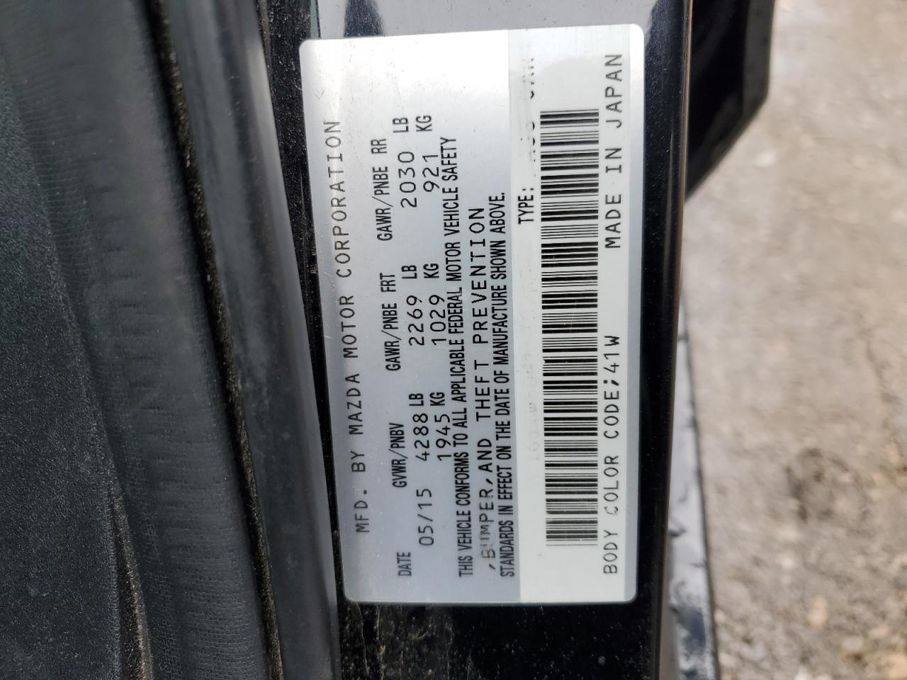 jm1gj1w50g1430765 JM1GJ1W50G1430765 2016 Mazda 6 Grand Touring
