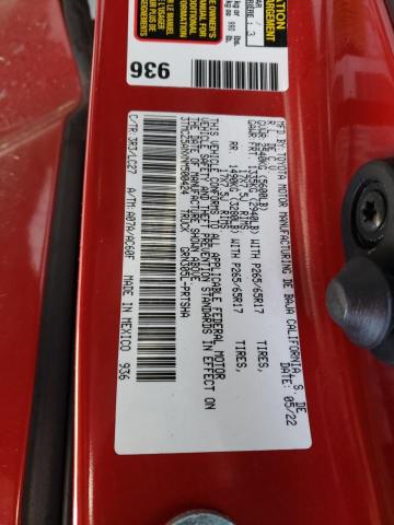 3TMCZ5ANXNM500424 | 2022 TOYOTA TACOMA DOU