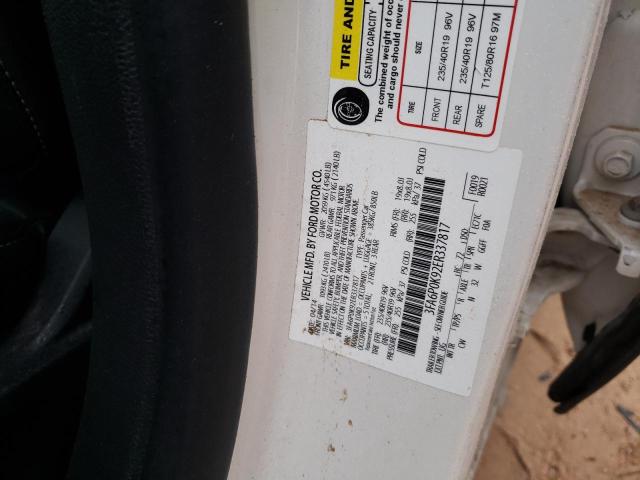 3FA6P0K92ER337817 | 2014 FORD FUSION TIT