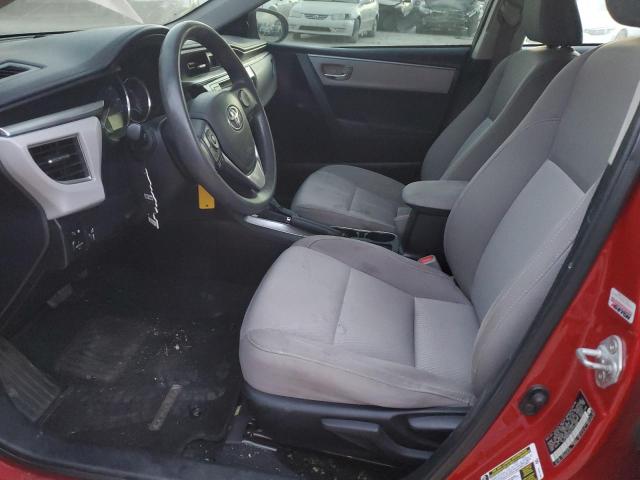 Седаны TOYOTA COROLLA 2014 Красный