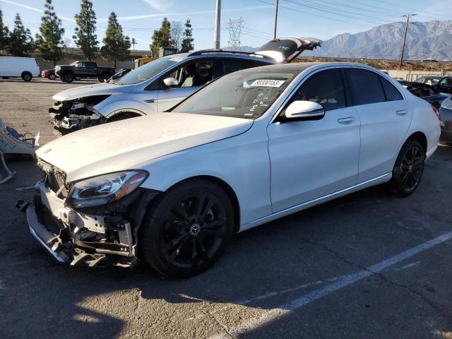 55SWF4JBXHU229619 | 2017 MERCEDES-BENZ C 300