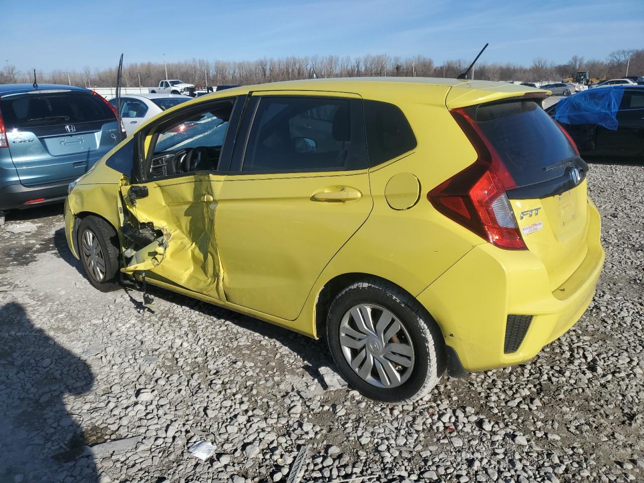 Lot #2453112518 2015 HONDA FIT LX