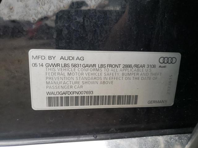 WAU3GAFD0FN007693 | 2015 Audi a8 l quattro