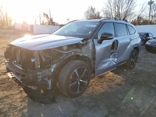 VIN 5TDLZRBH6MS160235 2021 Toyota Highlander, Xse no.1