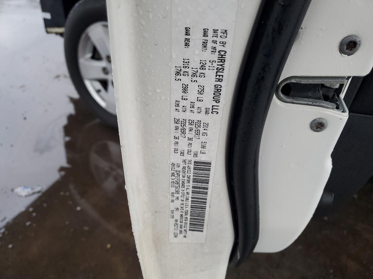 3D4PG1FG0BT561909 2011 Dodge Journey Mainstreet