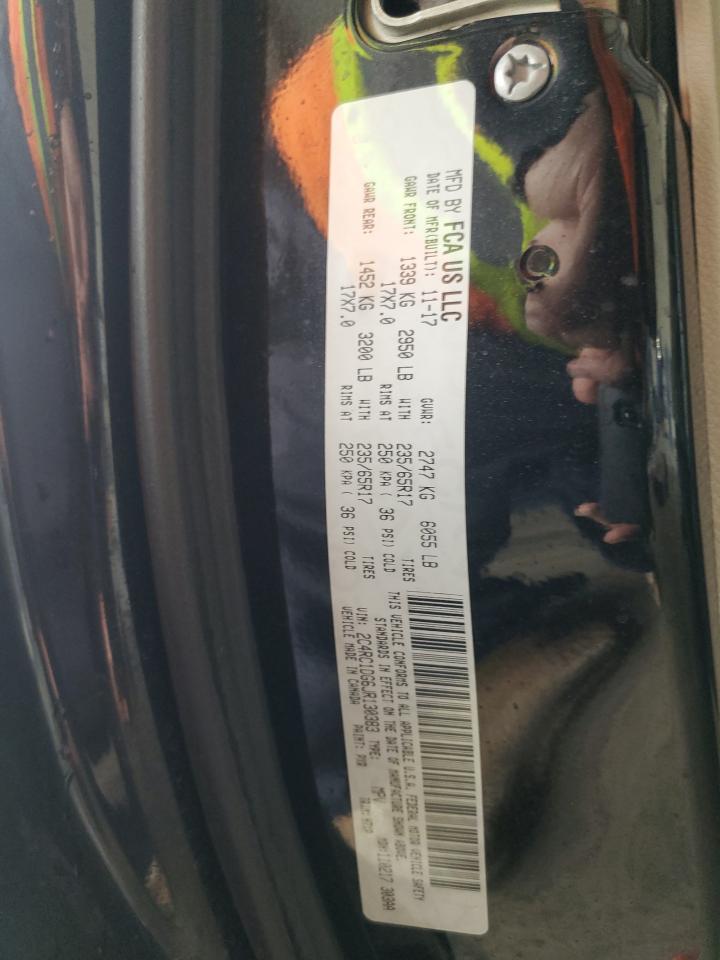 2C4RC1DG6JR130383 2018 Chrysler Pacifica Touring