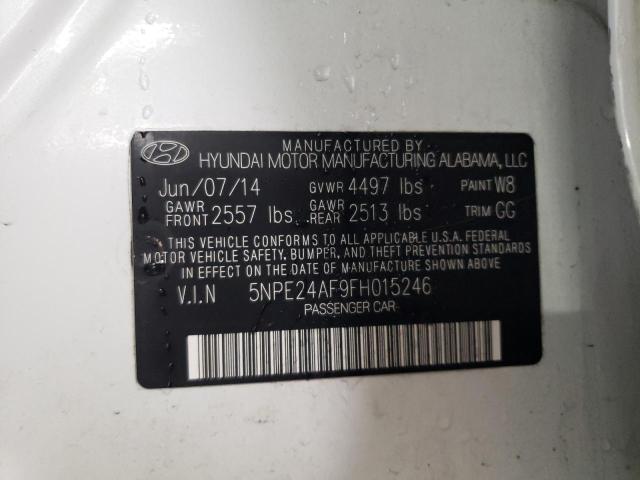 5NPE24AF9FH015246 | 2015 Hyundai sonata se