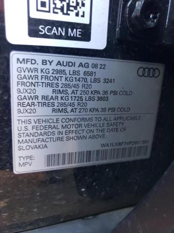 WA1LXBF74PD001383 2023 AUDI Q7, photo no. 14