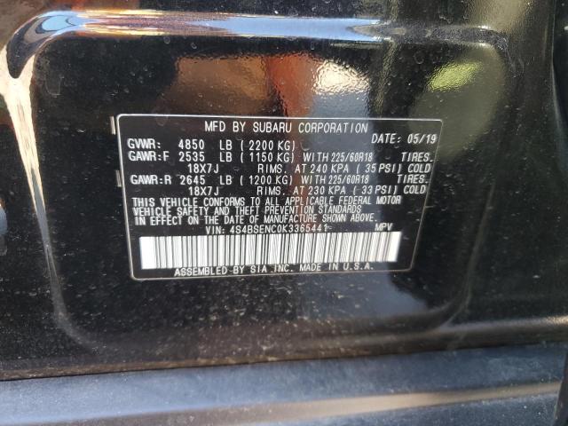 4S4BSENC0K3365441 | 2019 SUBARU OUTBACK 3.