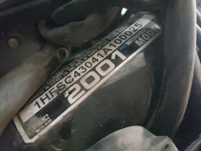2001 HONDA VT1100 C2 1HFSC43041A100025