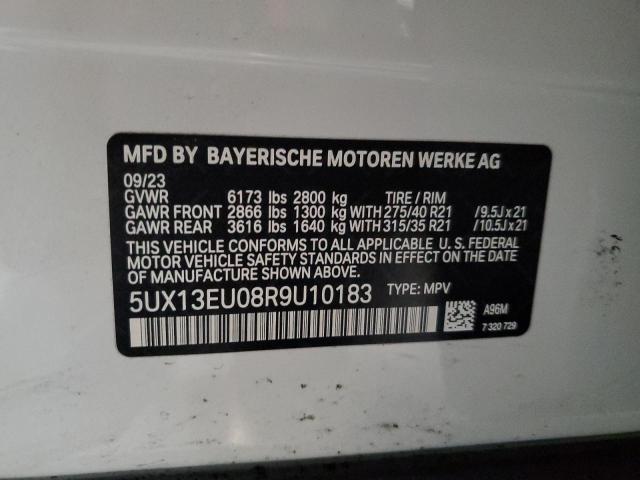 5UX13EU08R9U10183 | 2024 BMW X5 SDRIVE