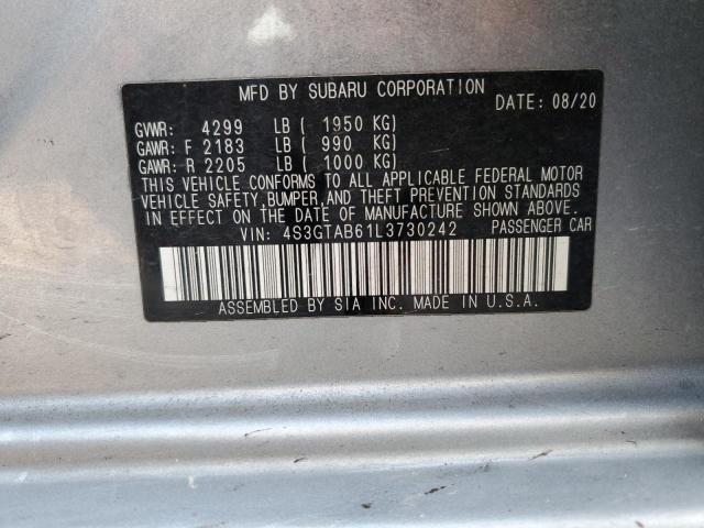 2020 SUBARU IMPREZA - 4S3GTAB61L3730242