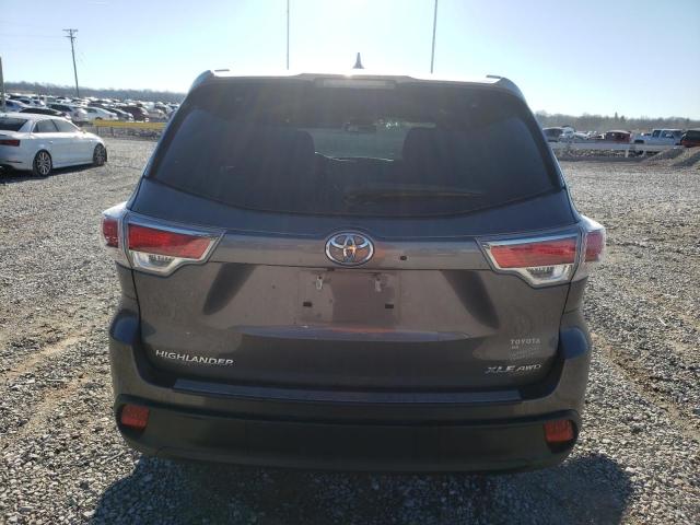 VIN 5TDJKRFHXFS131331 2015 Toyota Highlander, Xle no.6