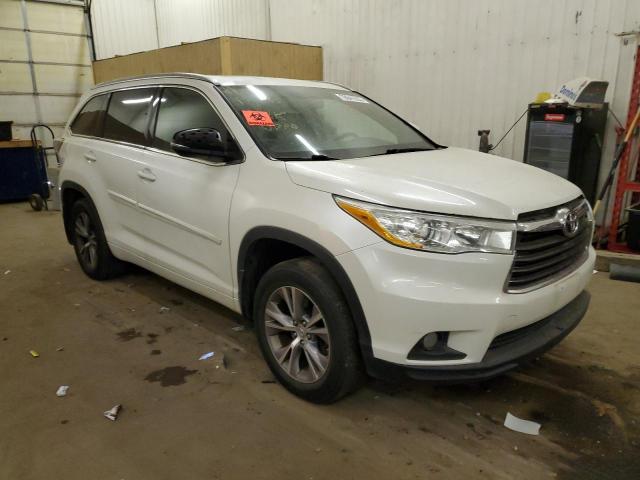 VIN 5TDJKRFH5ES029479 2014 Toyota Highlander, Xle no.4