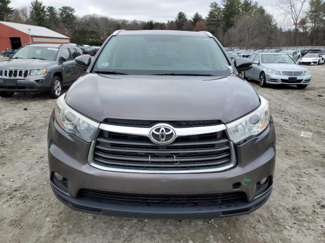 VIN 5TDJKRFH8FS172752 2015 Toyota Highlander, Xle no.5