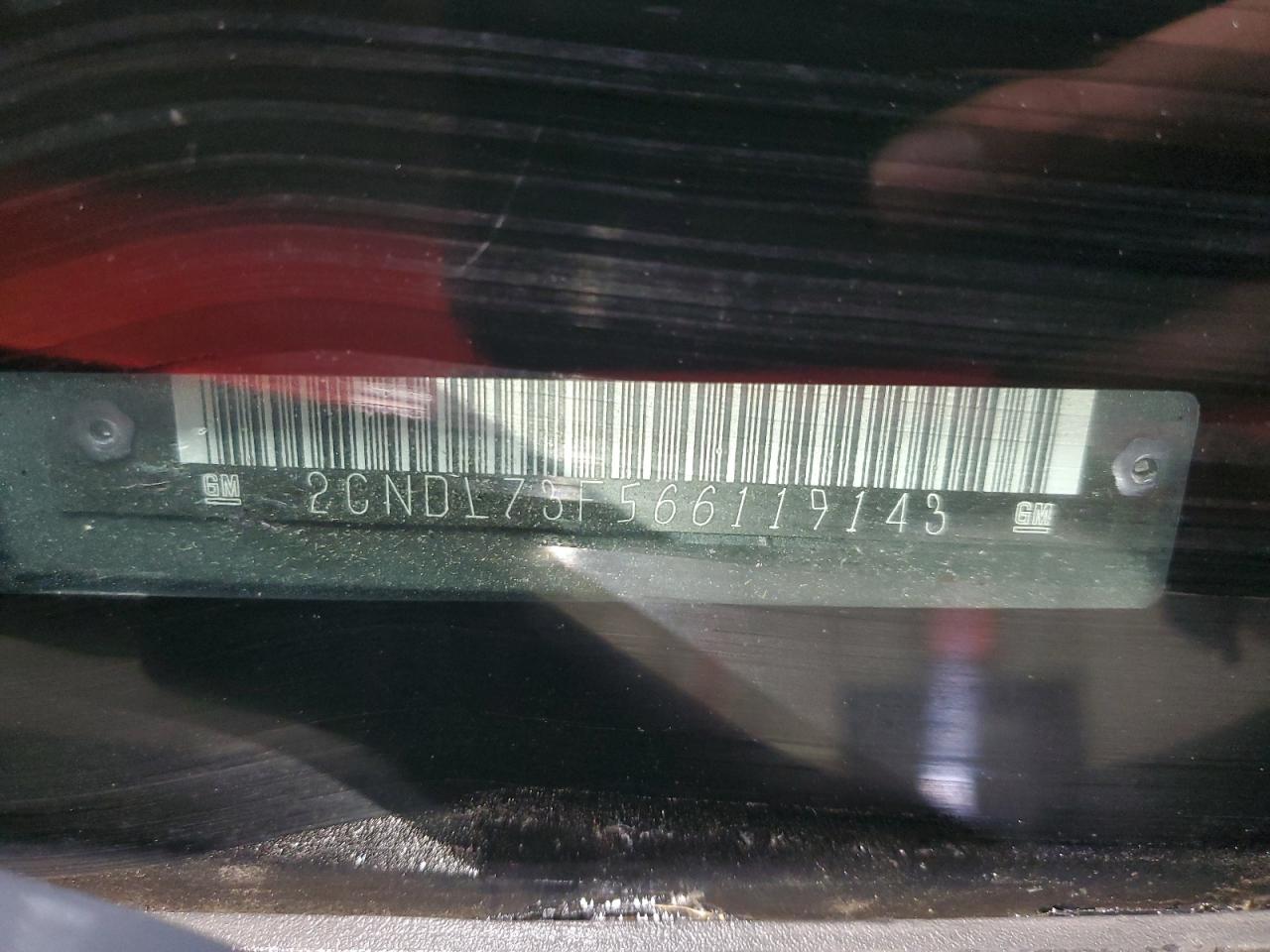 2CNDL73F566119143 2006 Chevrolet Equinox Lt