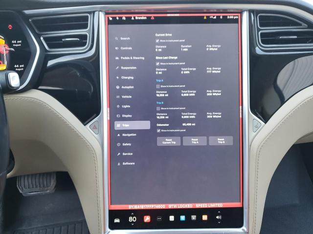 2015 TESLA MODEL S 70 - 5YJSA1S17FFP74600