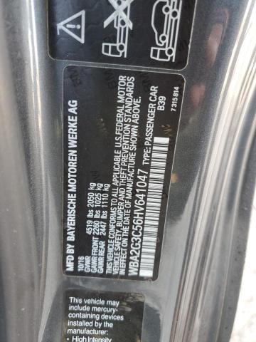 VIN WBA2G3C56HV641047 2017 BMW 2 Series, M240XI no.12