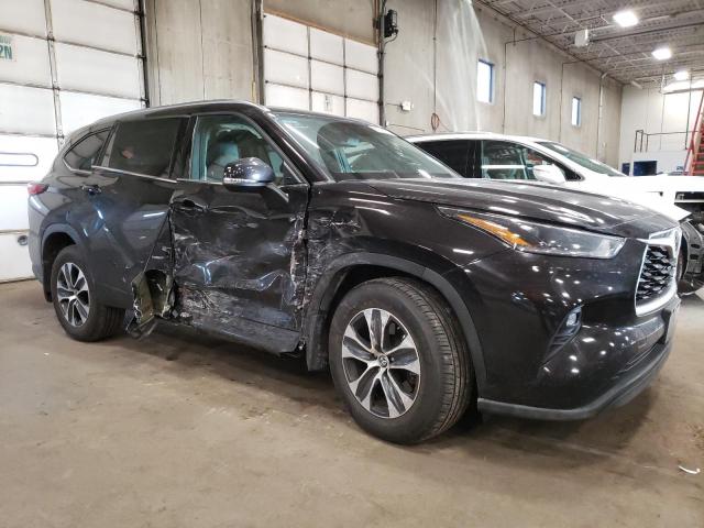 VIN 5TDHZRBH2MS075348 2021 Toyota Highlander, Xle no.4